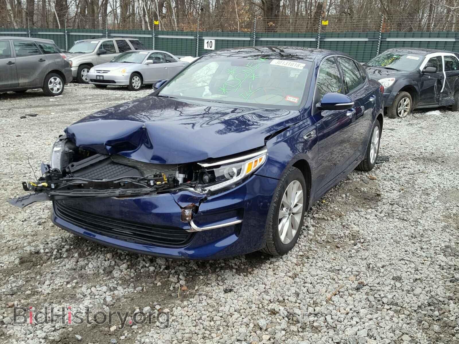 2016 KIA OPTIMA - VIN: 5XXGU4L38GG111419 - Photo 2