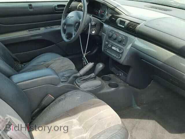 2004 CHRYSLER SEBRING - VIN: 1C3EL55R24N353130 - Фото 5