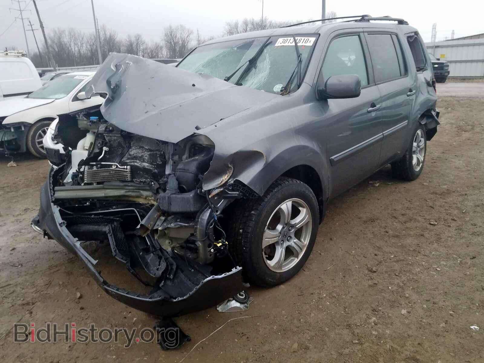 2012 HONDA PILOT - VIN: 5FNYF4H54CB041987 - Фото 2