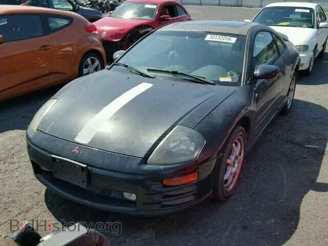 2001 MITSUBISHI ECLIPSE - VIN: 4A3AC54H11E100005 - Фото 2