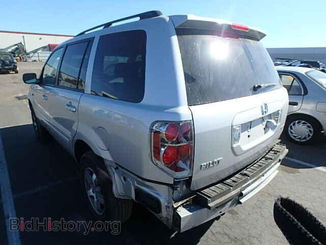 2006 HONDA PILOT - VIN: 2HKYF18766H528968 - Фото 3