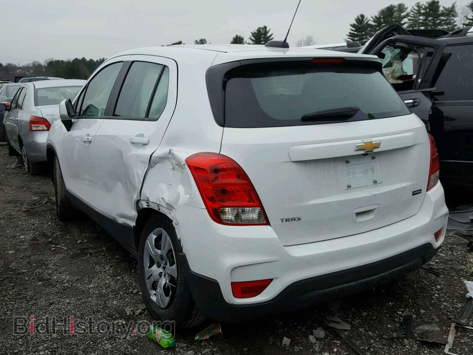 2017 CHEVROLET TRAX - VIN: 3GNCJKSB4HL226407 - Фото 3