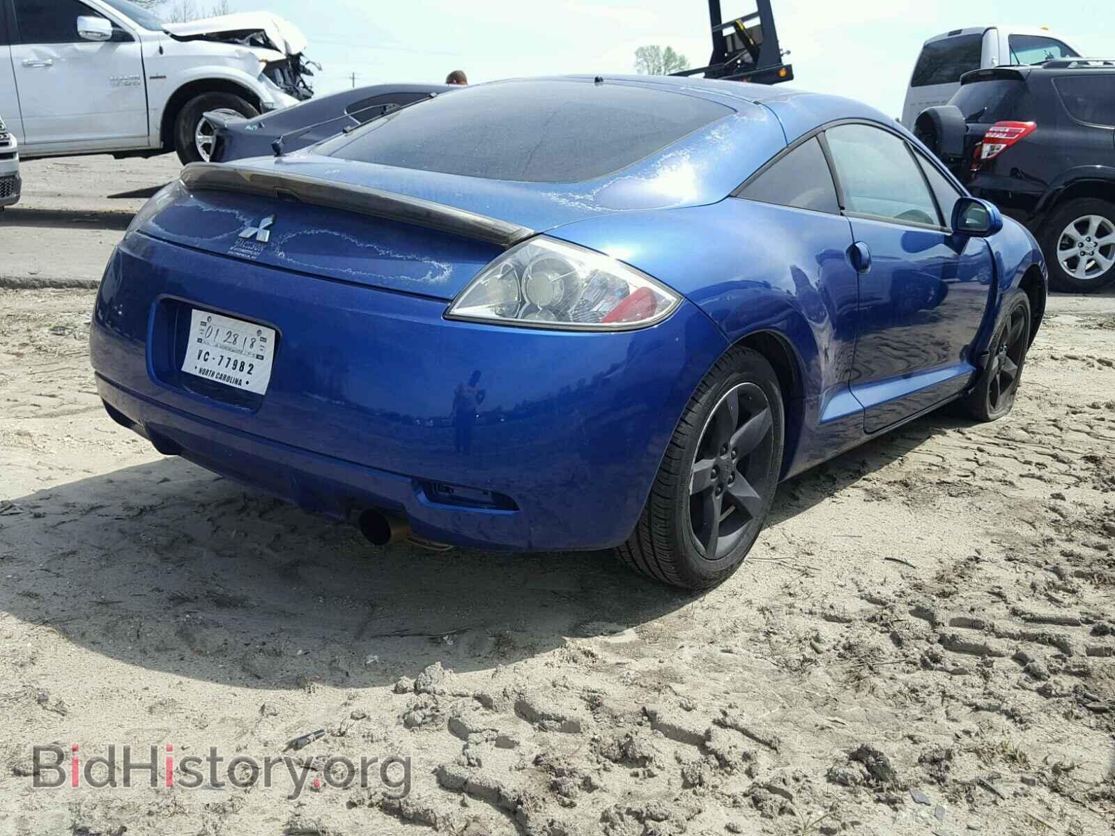 2006 MITSUBISHI ECLIPSE - VIN: 4A3AK24F66E013501 - Фото 4