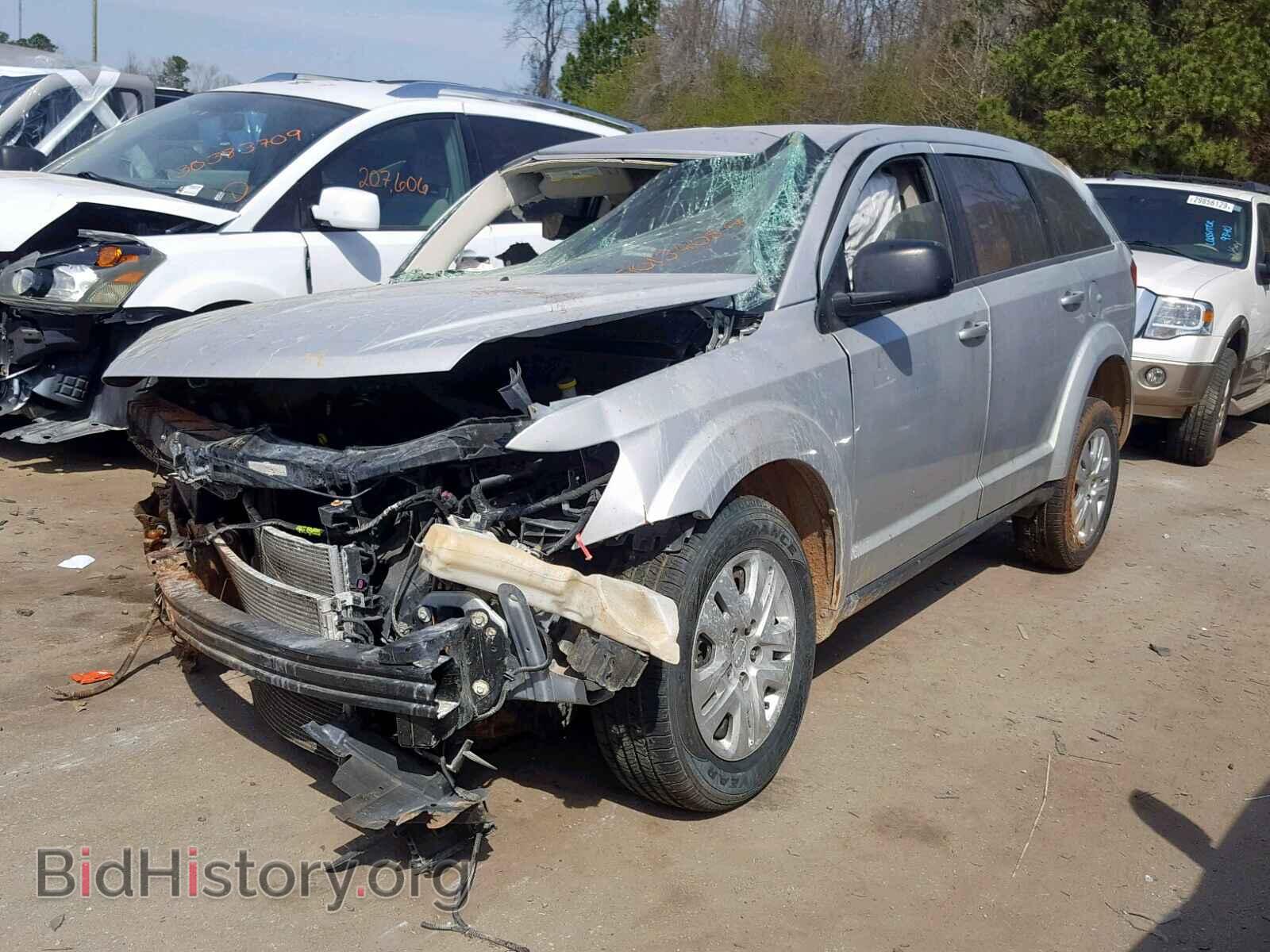 2014 DODGE JOURNEY SE - VIN: 3C4PDCAB8ET214104 - Фото 2