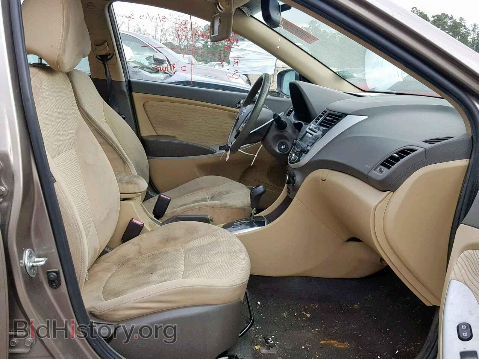 2013 HYUNDAI ACCENT - VIN: KMHCU4AE7DU355468 - Фото 5