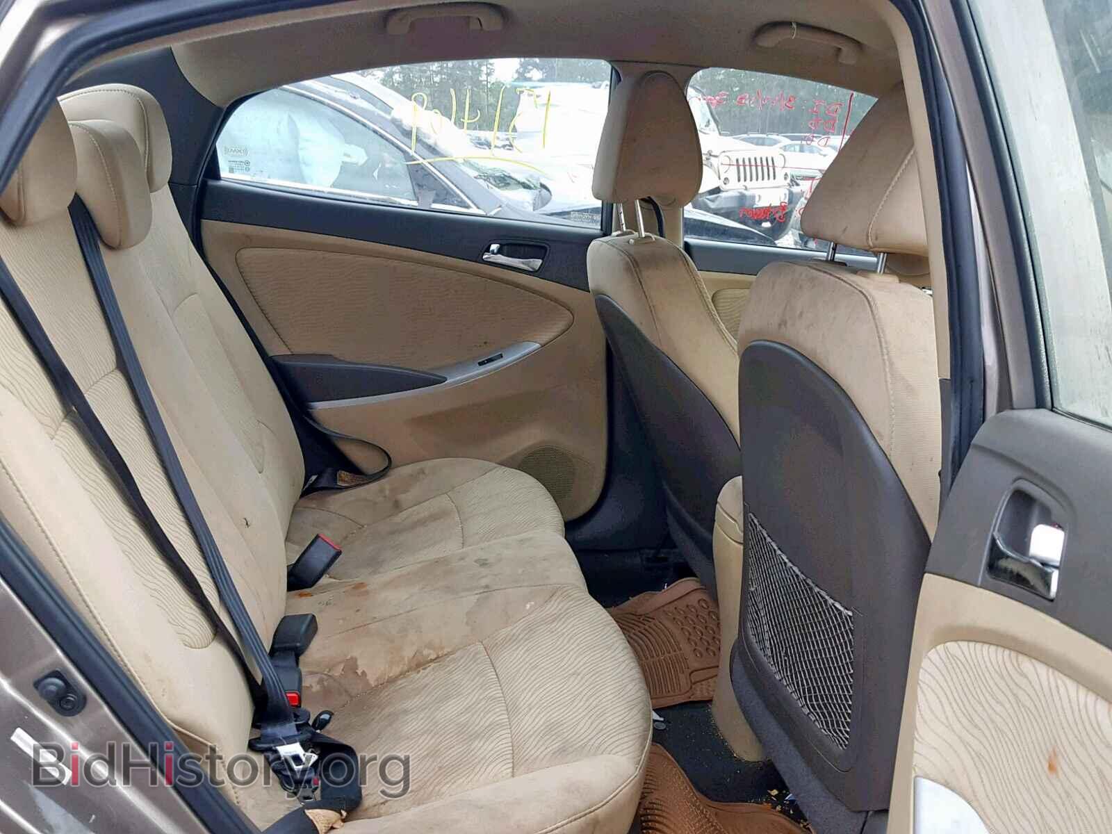 2013 HYUNDAI ACCENT - VIN: KMHCU4AE7DU355468 - Фото 6