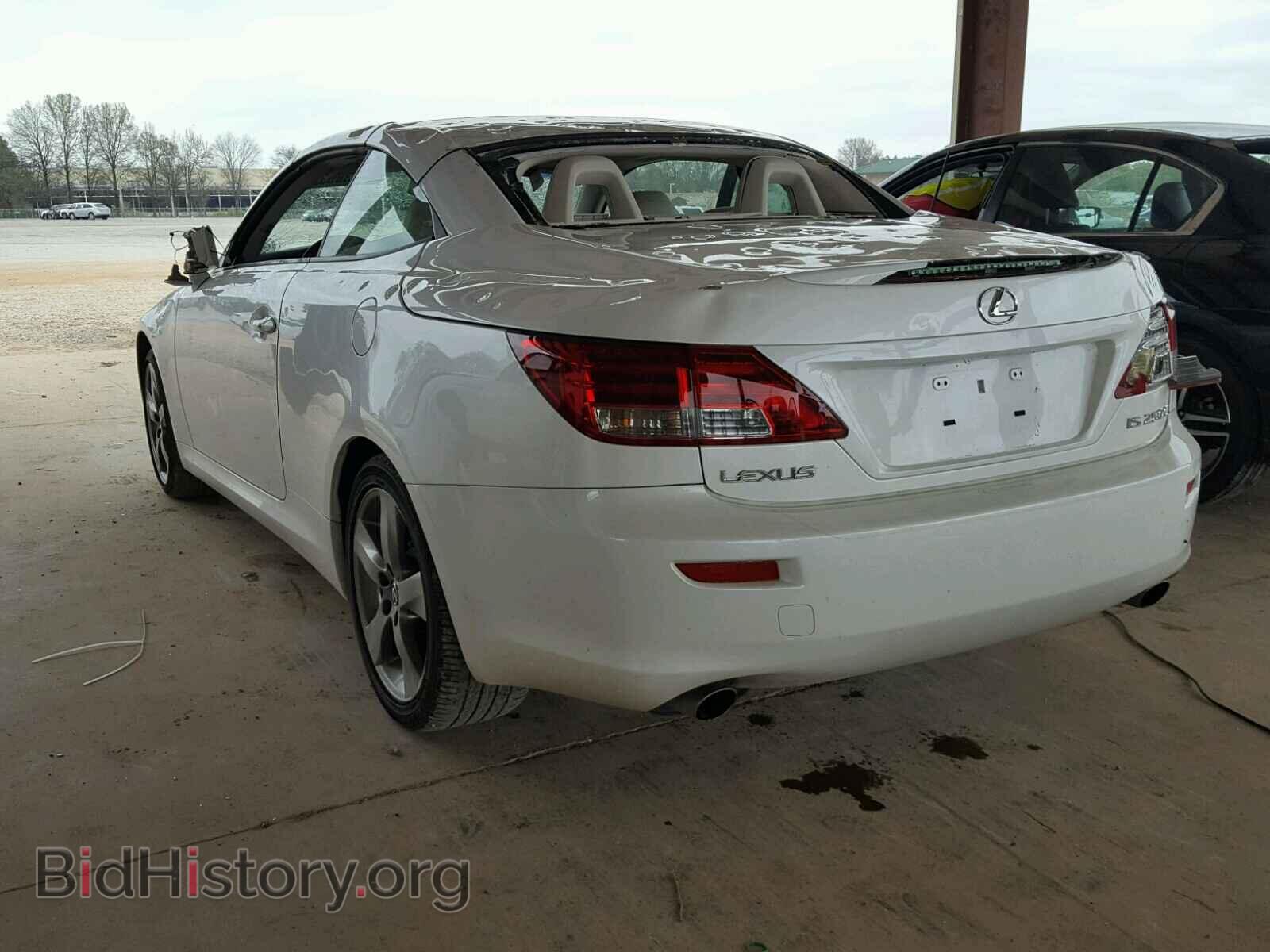 2010 LEXUS IS250 - VIN: JTHFF2C27A2502400 - Фото 3