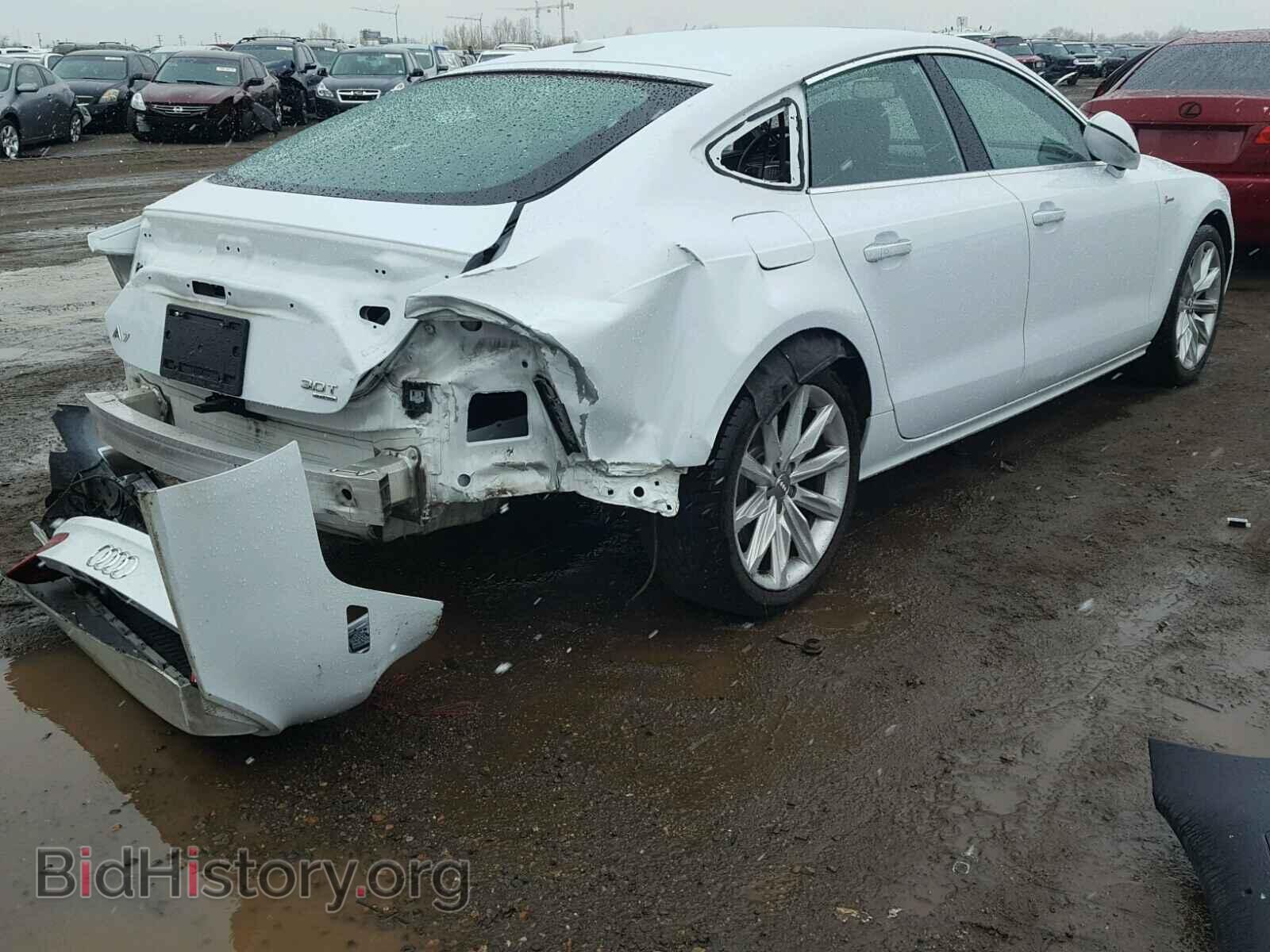 2013 AUDI A7 - VIN: WAUYGAFC4DN078387 - Фото 4