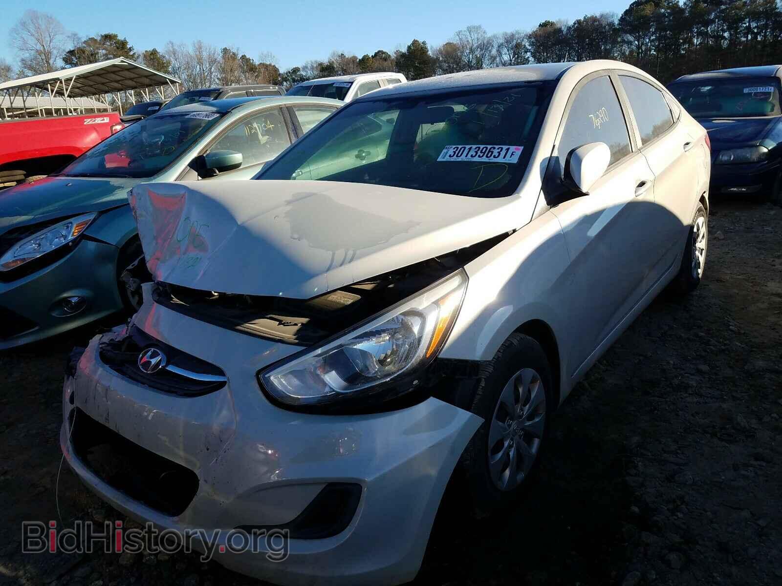2017 HYUNDAI ACCENT - VIN: KMHCT4AE3HU205558 - Фото 2