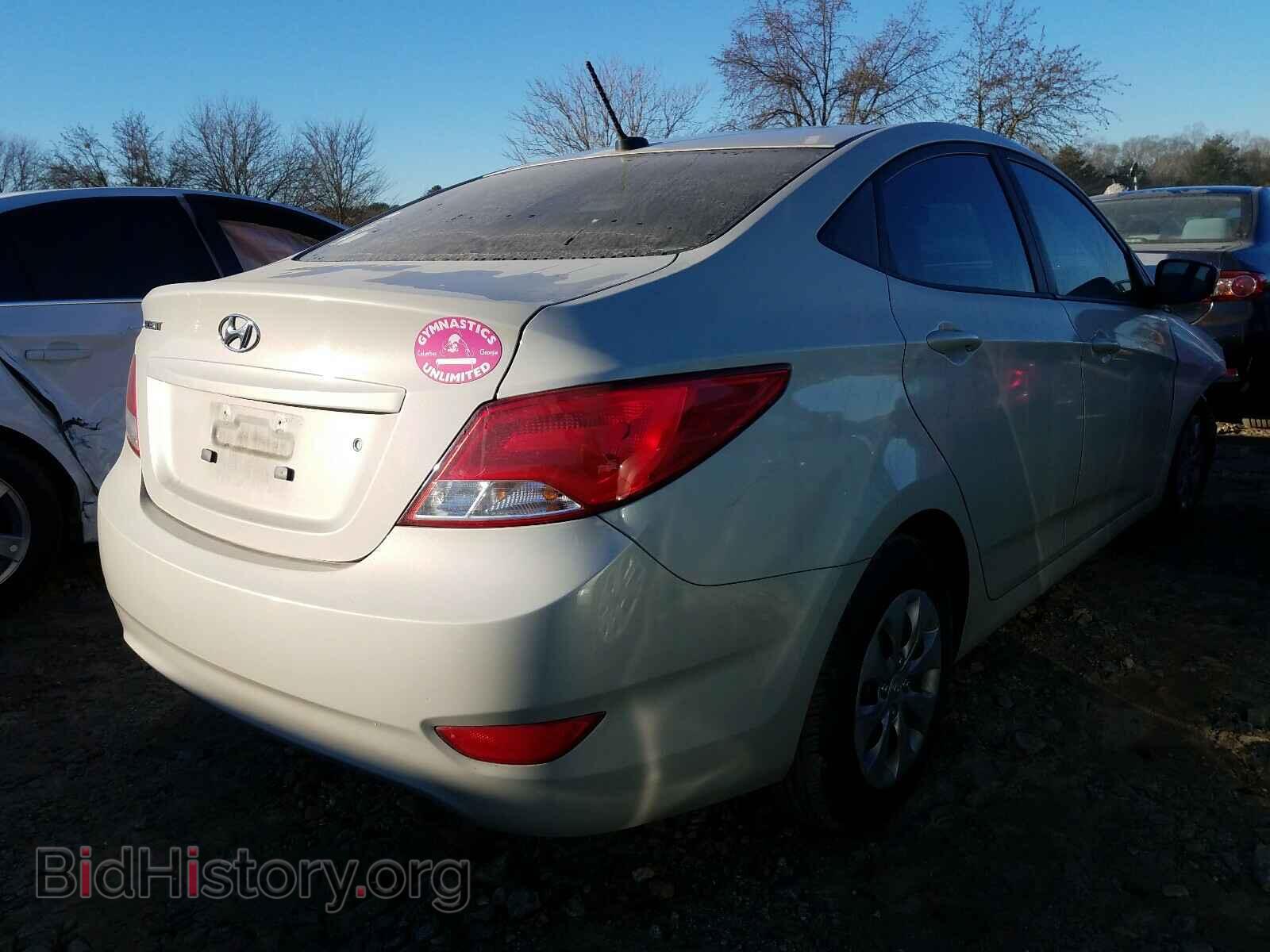 2017 HYUNDAI ACCENT - VIN: KMHCT4AE3HU205558 - Фото 4