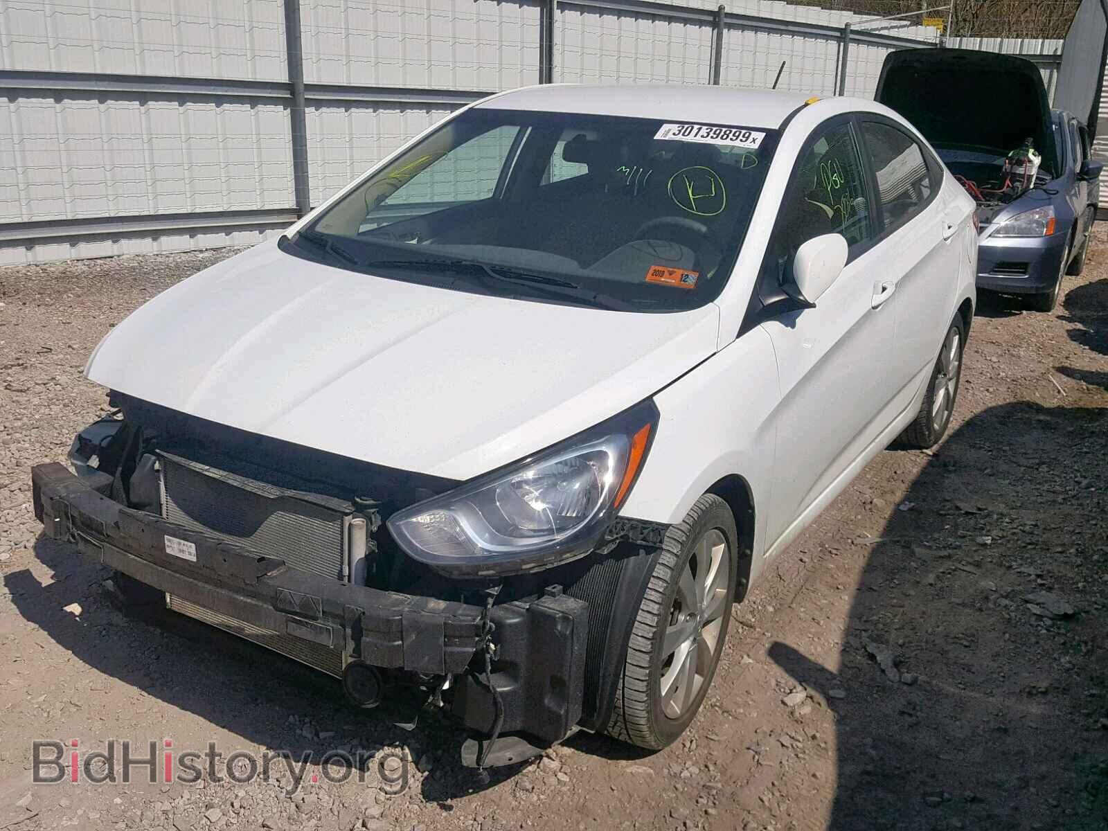 2012 HYUNDAI ACCENT - VIN: KMHCU4AE2CU266003 - Фото 2