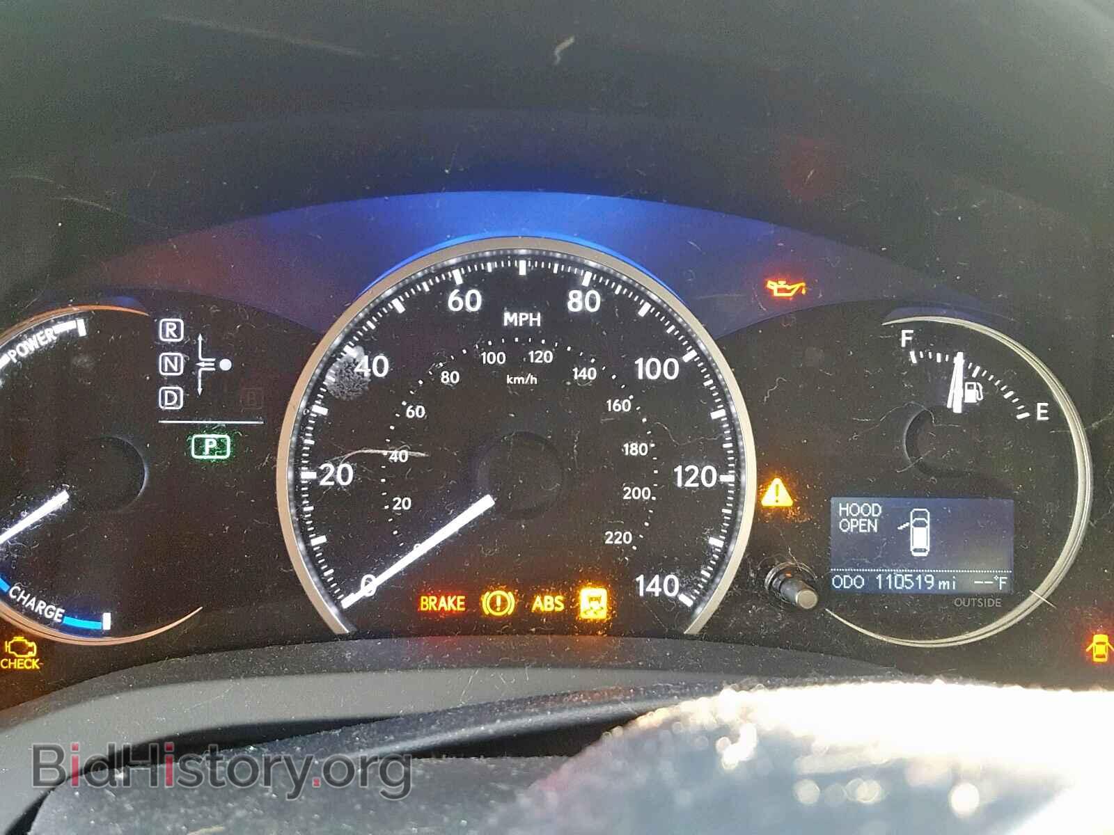 2012 LEXUS CT 200 - VIN: JTHKD5BH3C2105376 - Фото 8