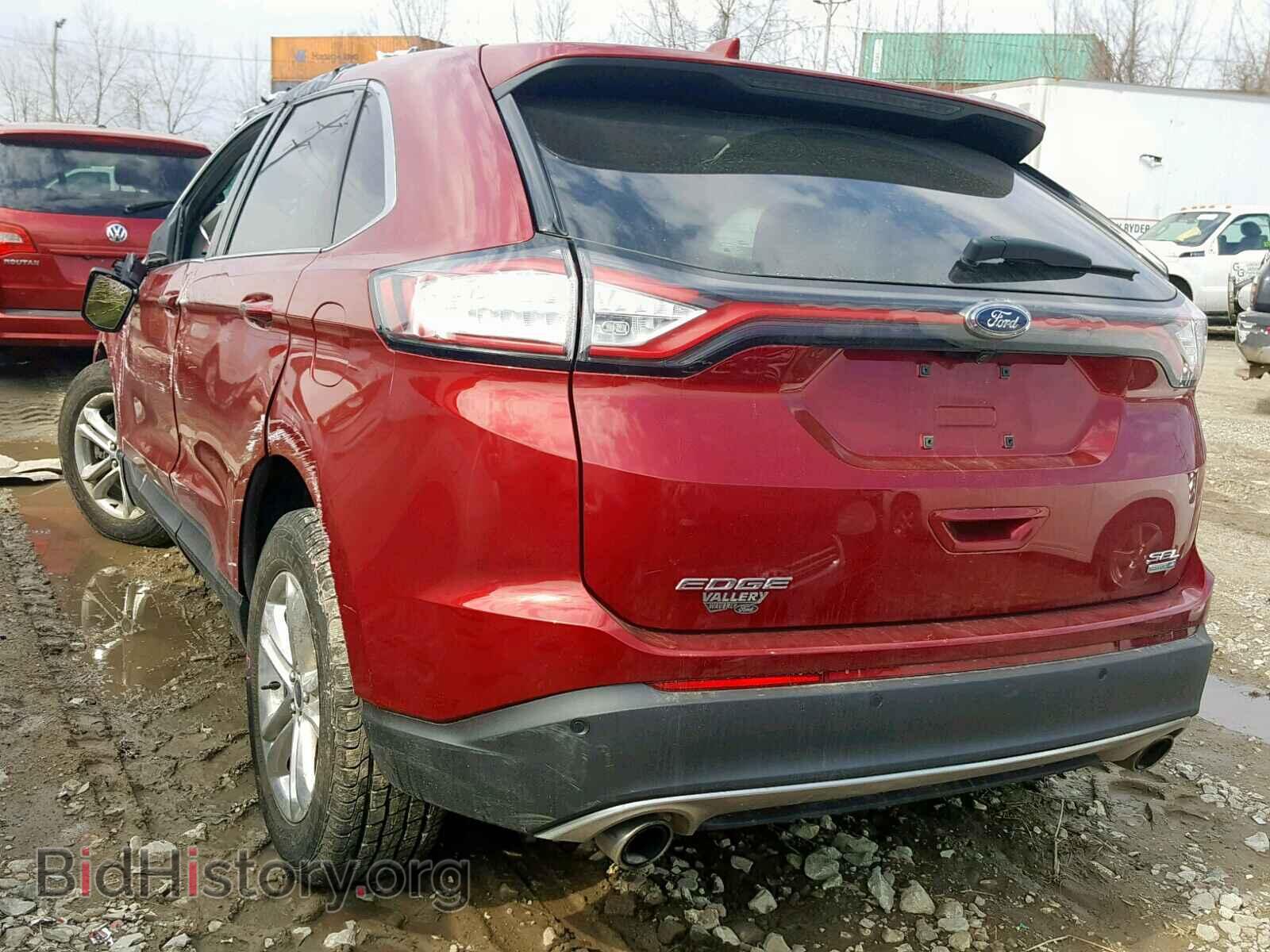 2015 FORD EDGE SEL - VIN: 2FMTK4J97FBC25630 - Photo 3