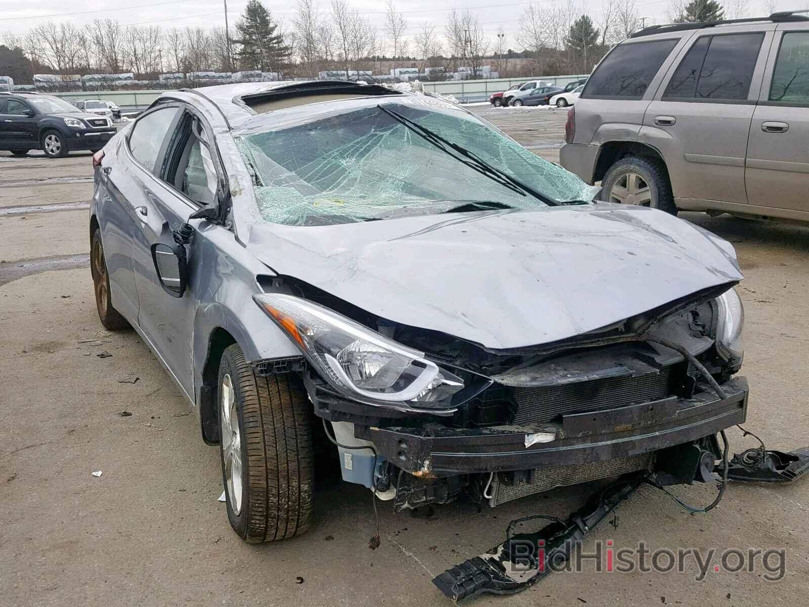 Photo 5NPDH4AE0GH689367 - HYUNDAI ELANTRA 2016