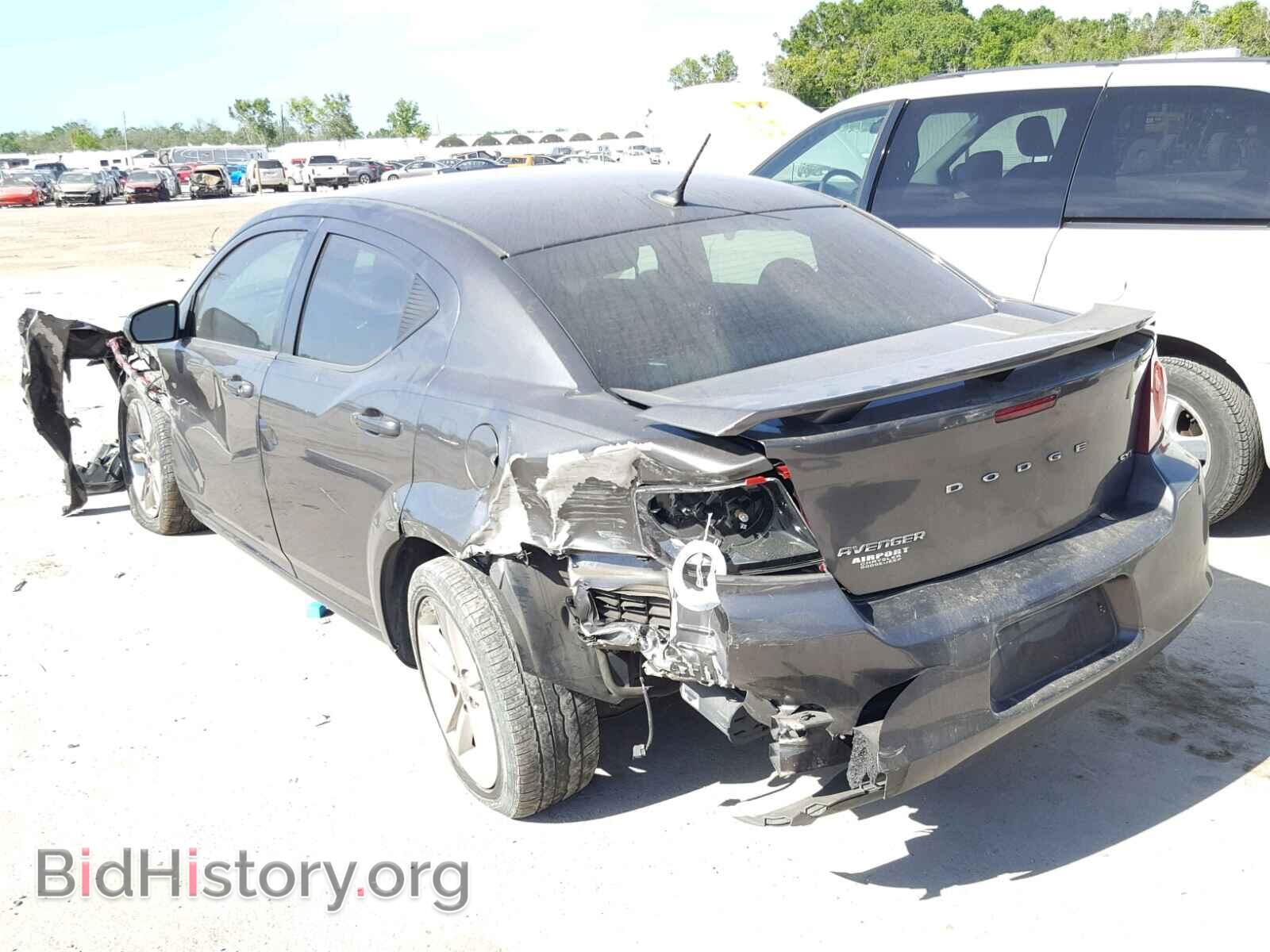 2014 DODGE AVENGER - VIN: 1C3CDZCB4EN201370 - Фото 3
