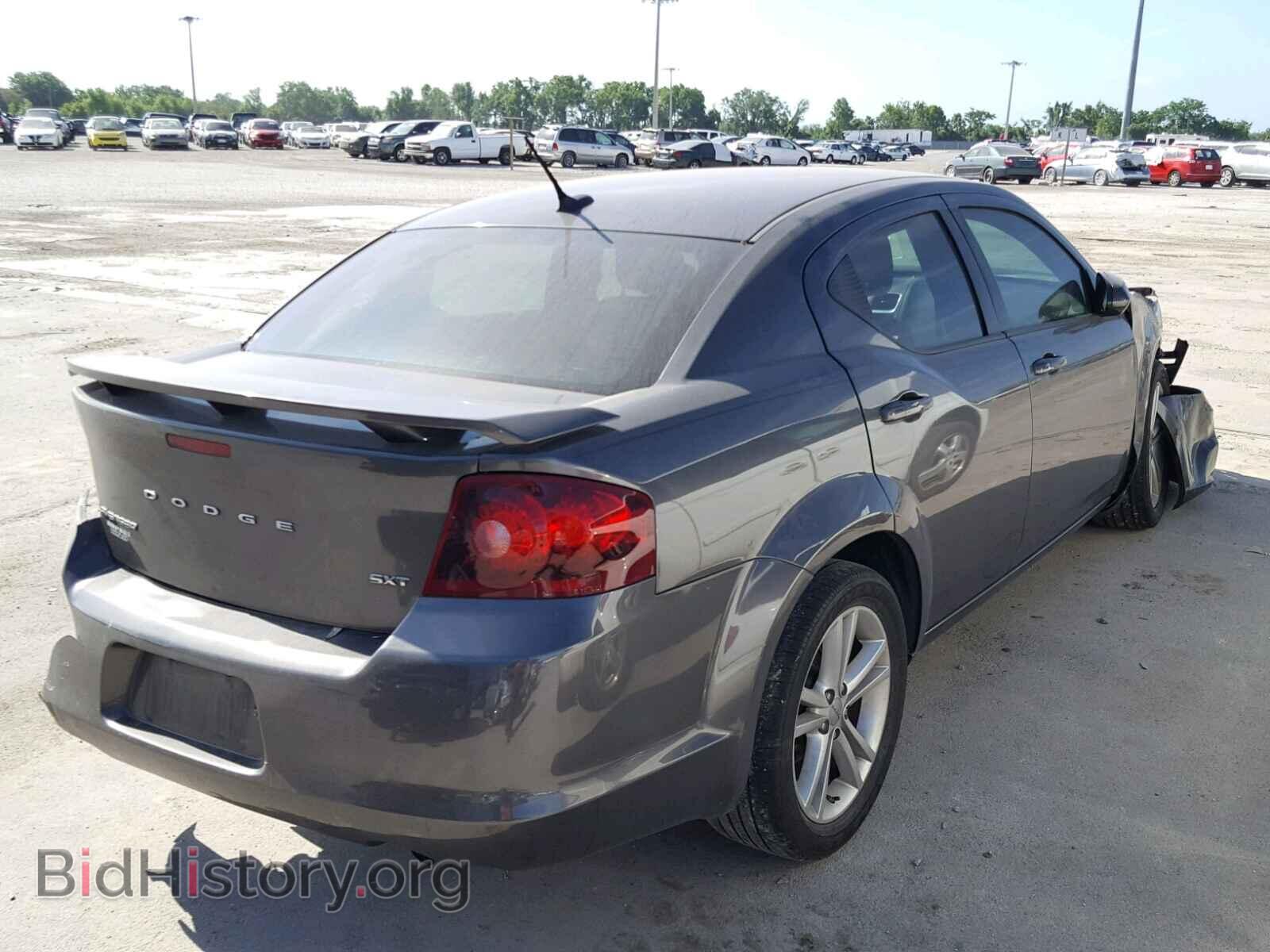 2014 DODGE AVENGER - VIN: 1C3CDZCB4EN201370 - Фото 4