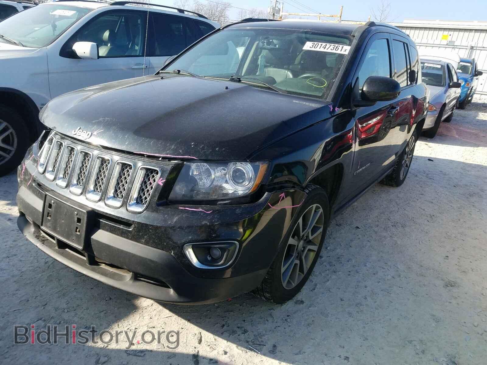 2014 JEEP COMPASS - VIN: 1C4NJDCB7ED526262 - Фото 2