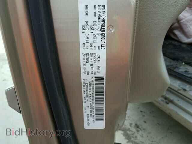 2013 DODGE CARAVAN - VIN: 2C4RDGCG4DR551086 - Фото 10