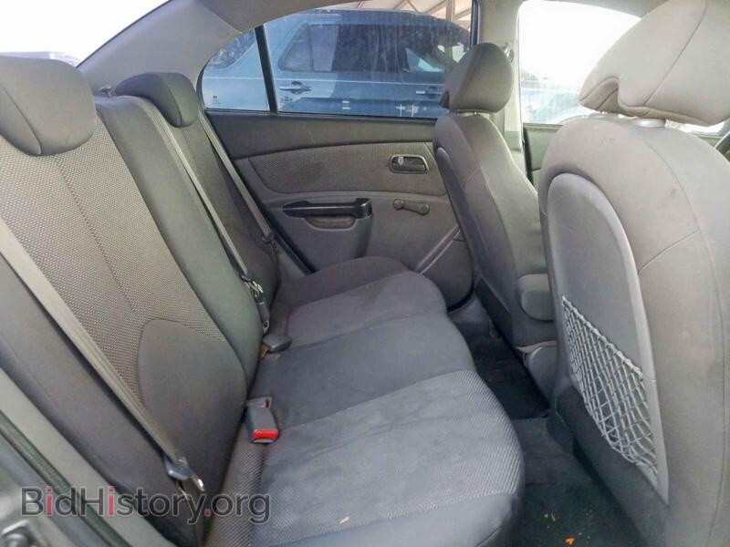 2011 Kia RIO BASE (VIN KNADH4A39B6959498) — фото 6 из 10