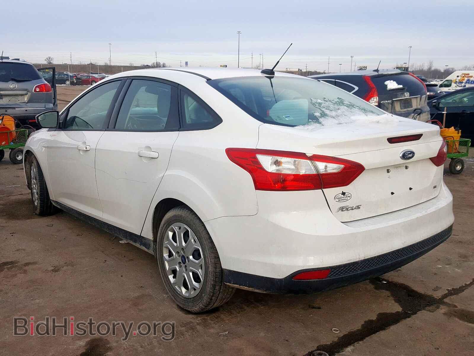 2012 FORD FOCUS - VIN: 1FAHP3F2XCL312442 - Фото 3