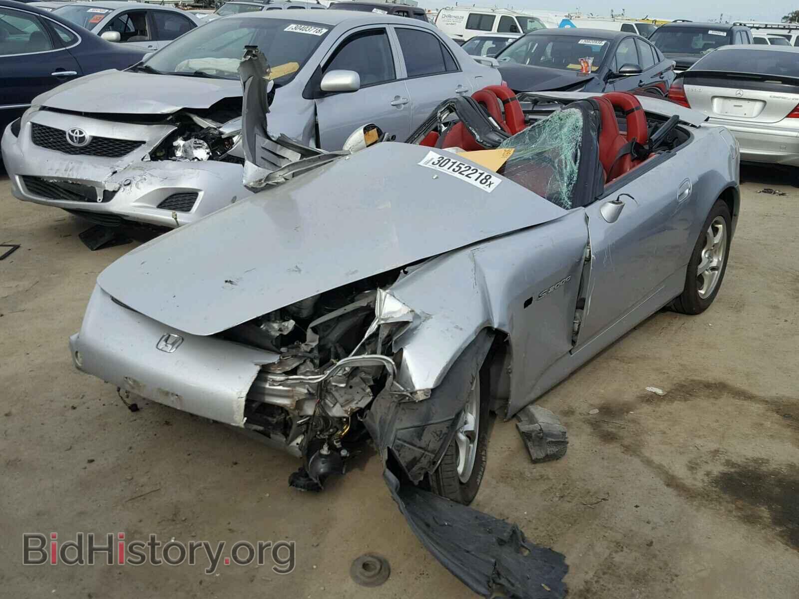 2003 HONDA S2000 - VIN: JHMAP11433T004276 - Фото 2