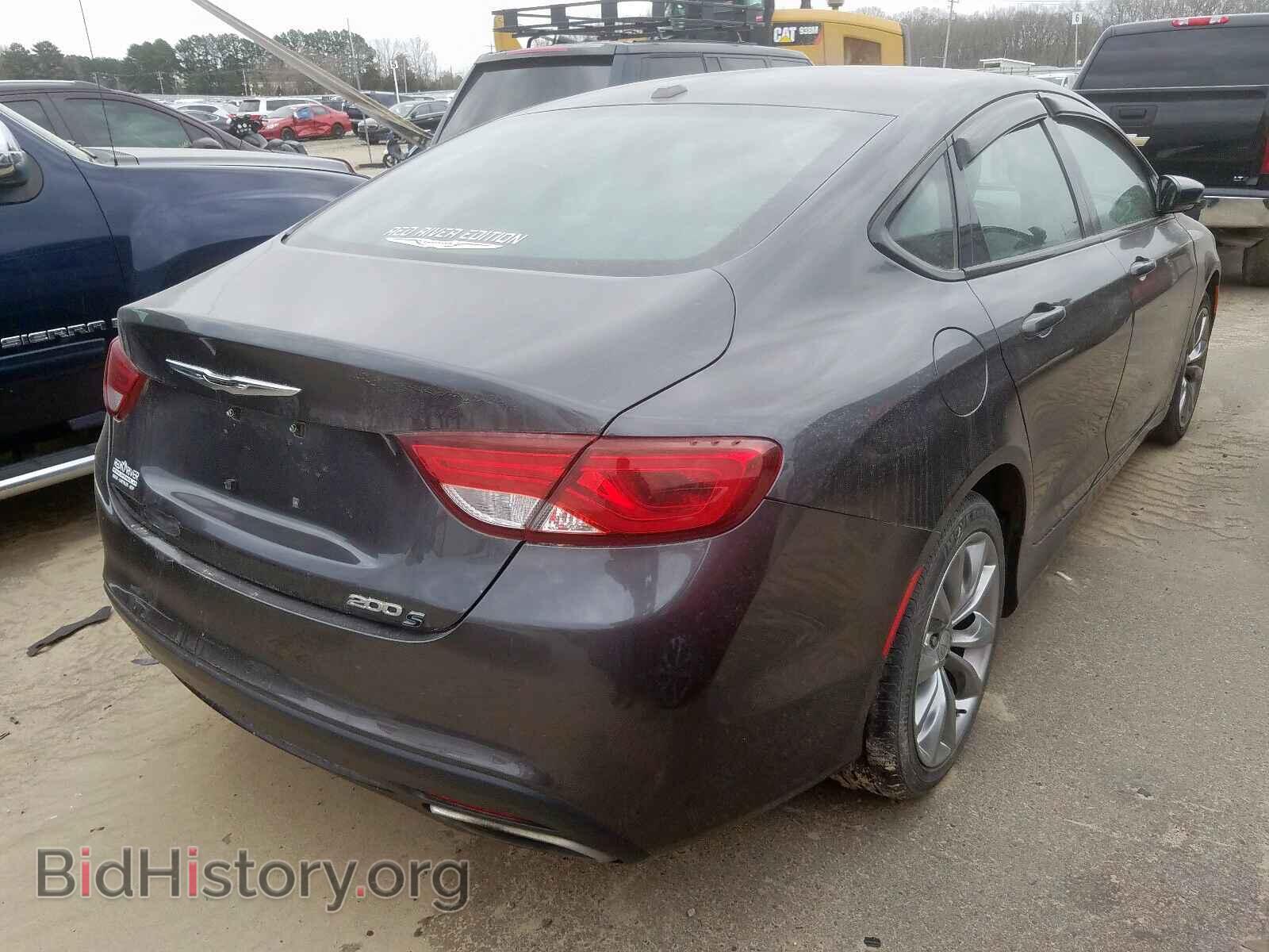 2015 CHRYSLER 200 - VIN: 1C3CCCBB1FN618335 - Фото 4