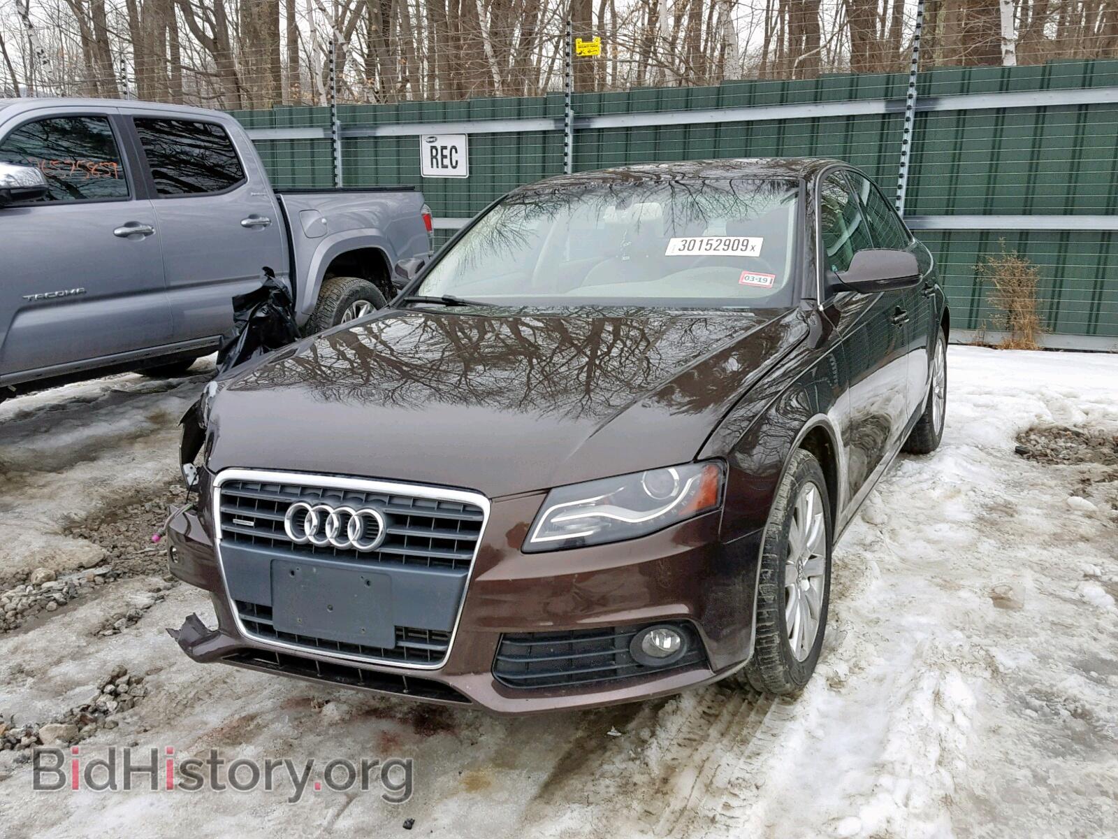 2011 AUDI A4 - VIN: WAUFFAFLXBN013258 - Photo 2
