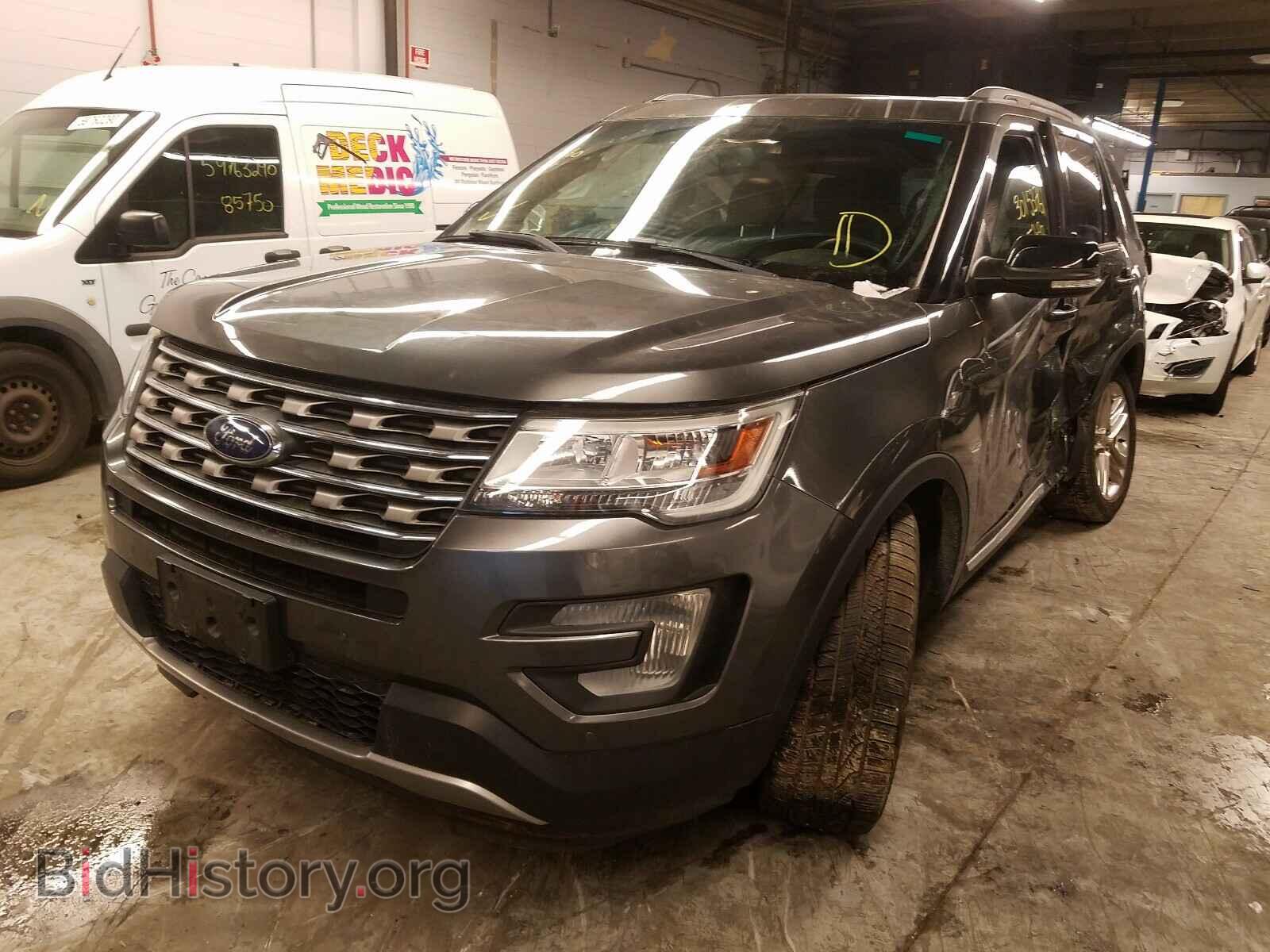 2016 FORD EXPLORER - VIN: 1FM5K8D84GGB92986 - Фото 2