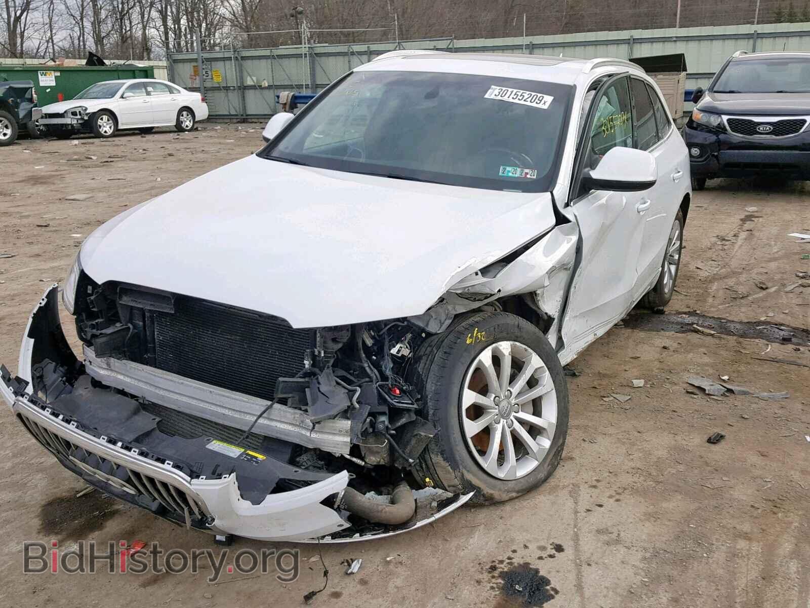 2013 AUDI Q5 - VIN: WA1LFAFP6DA062972 - Фото 2