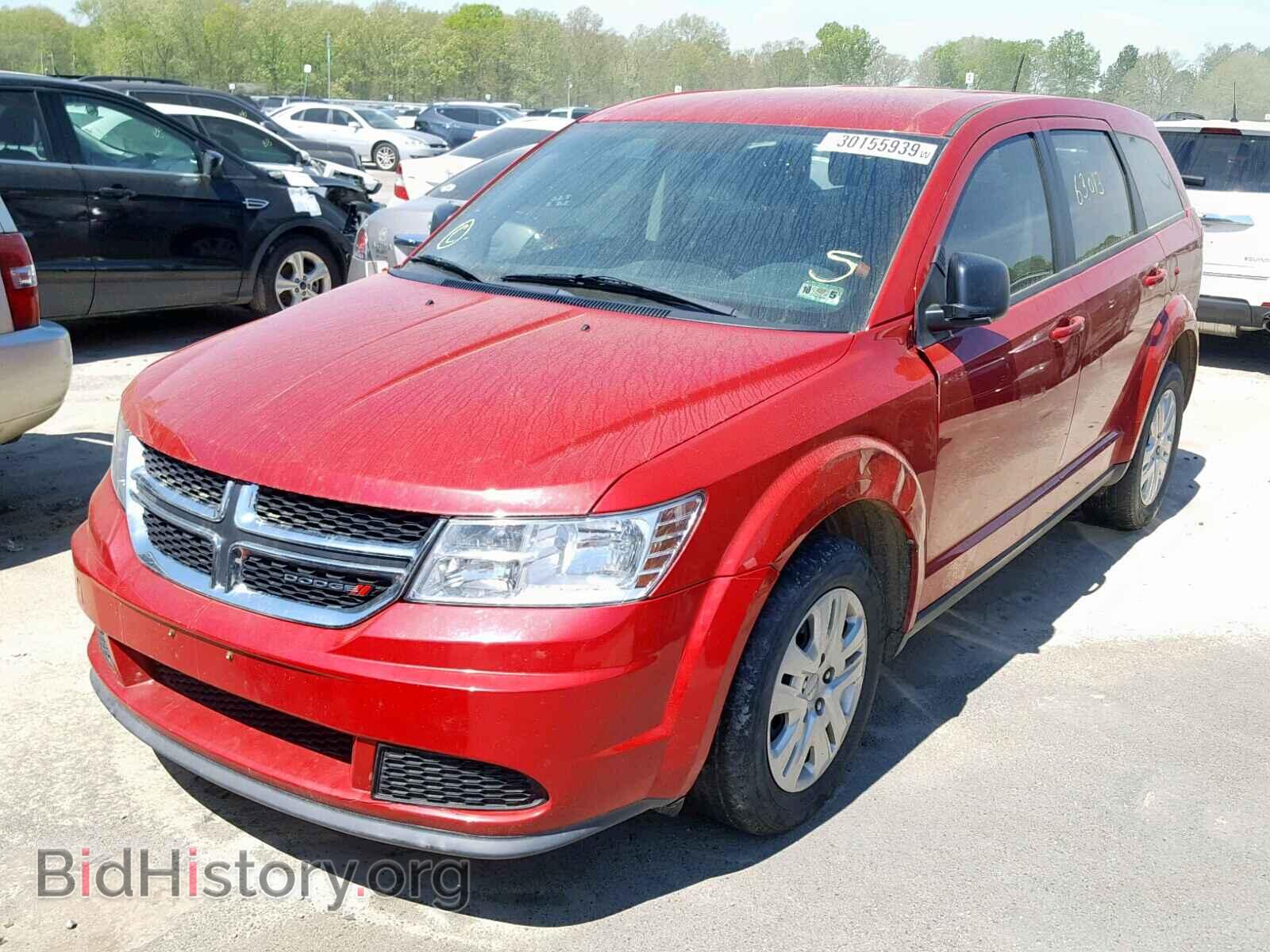 2014 DODGE JOURNEY SE - VIN: 3C4PDCAB0ET285703 - Фото 2