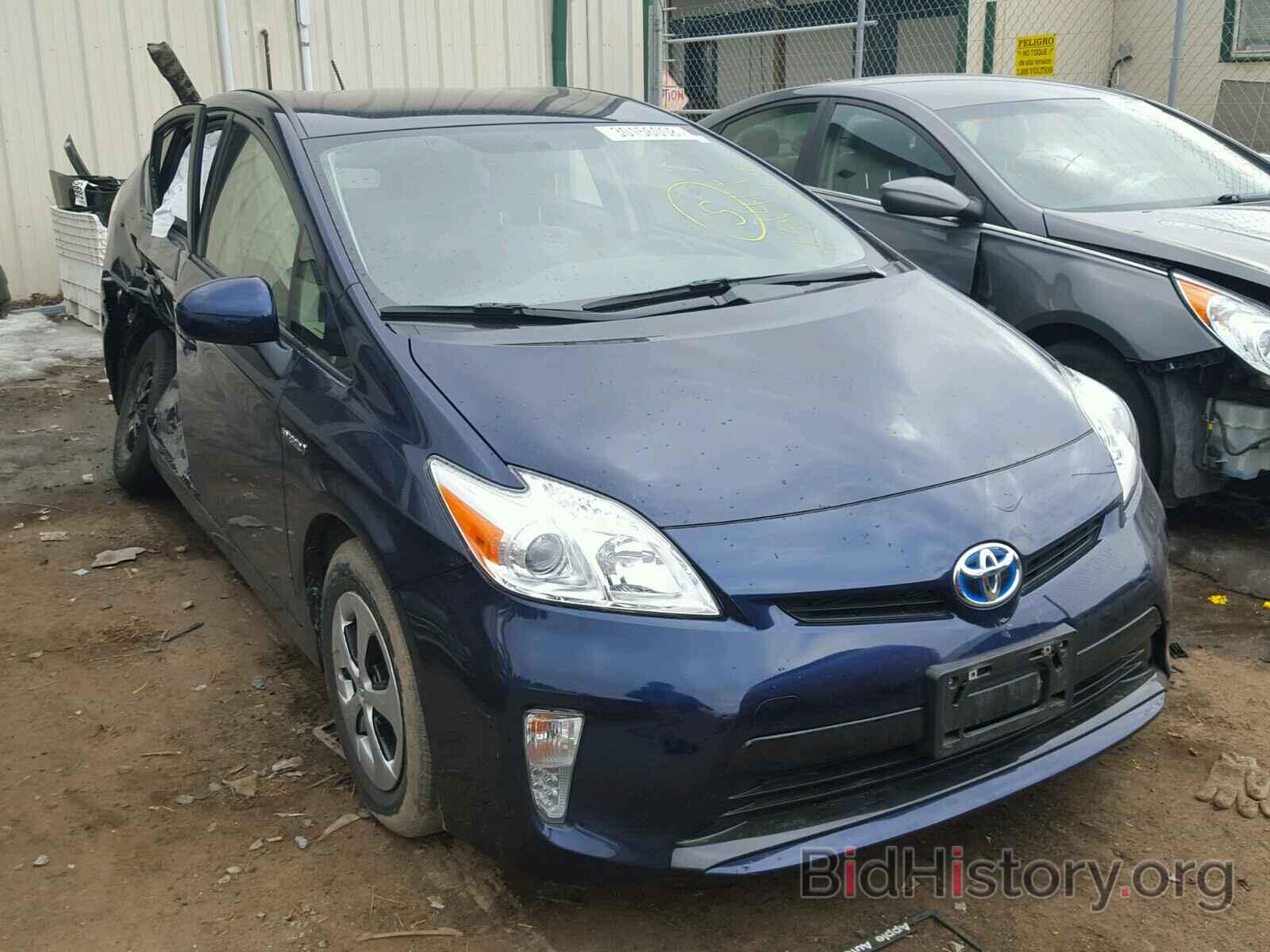 Photo JTDKN3DU1C1606138 - TOYOTA PRIUS 2012