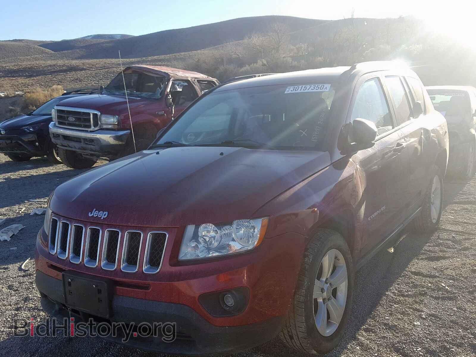 2012 JEEP COMPASS - VIN: 1C4NJDBB2CD549060 - Фото 2