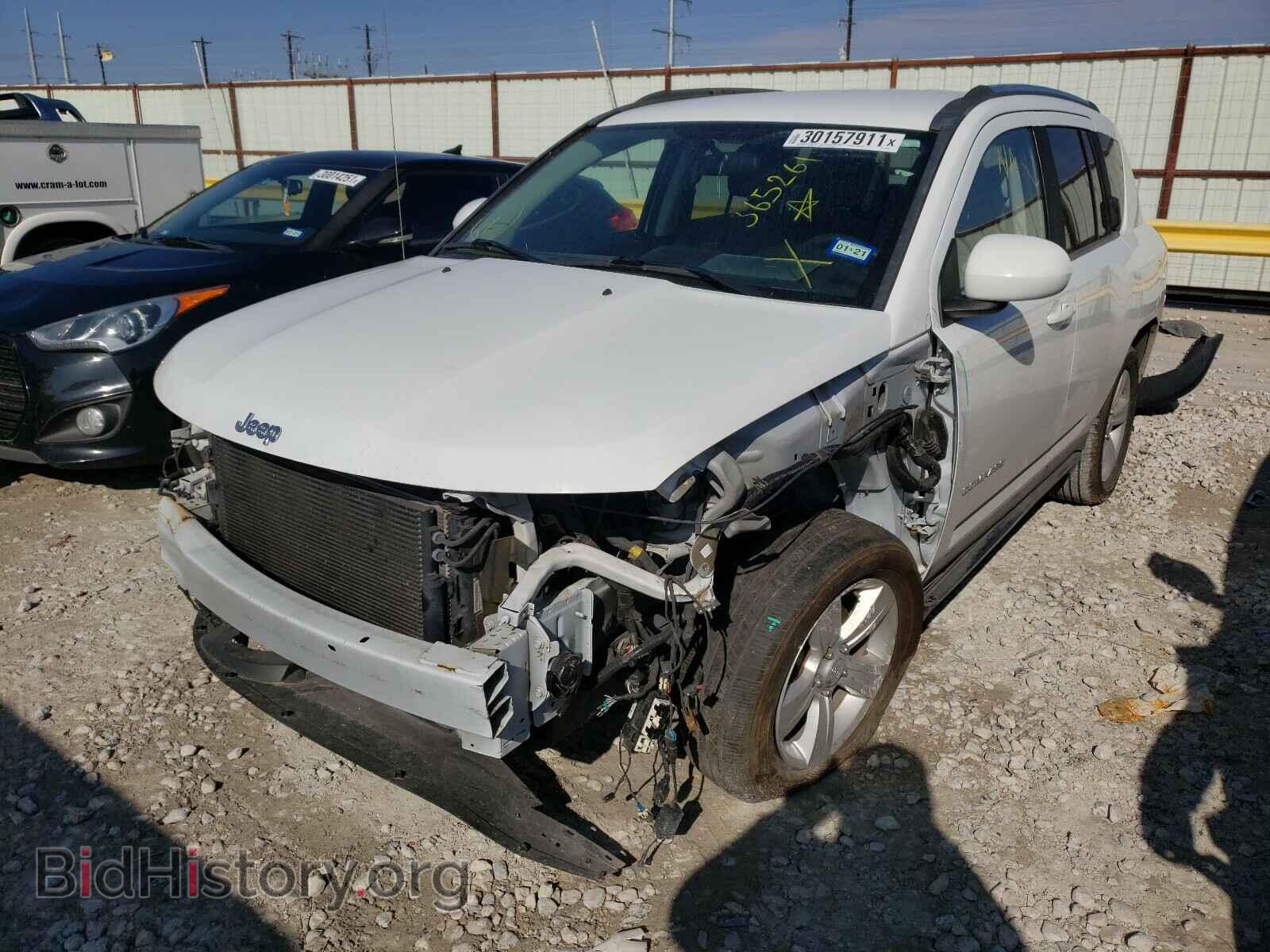 2015 JEEP COMPASS - VIN: 1C4NJDEB1FD365261 - Фото 2