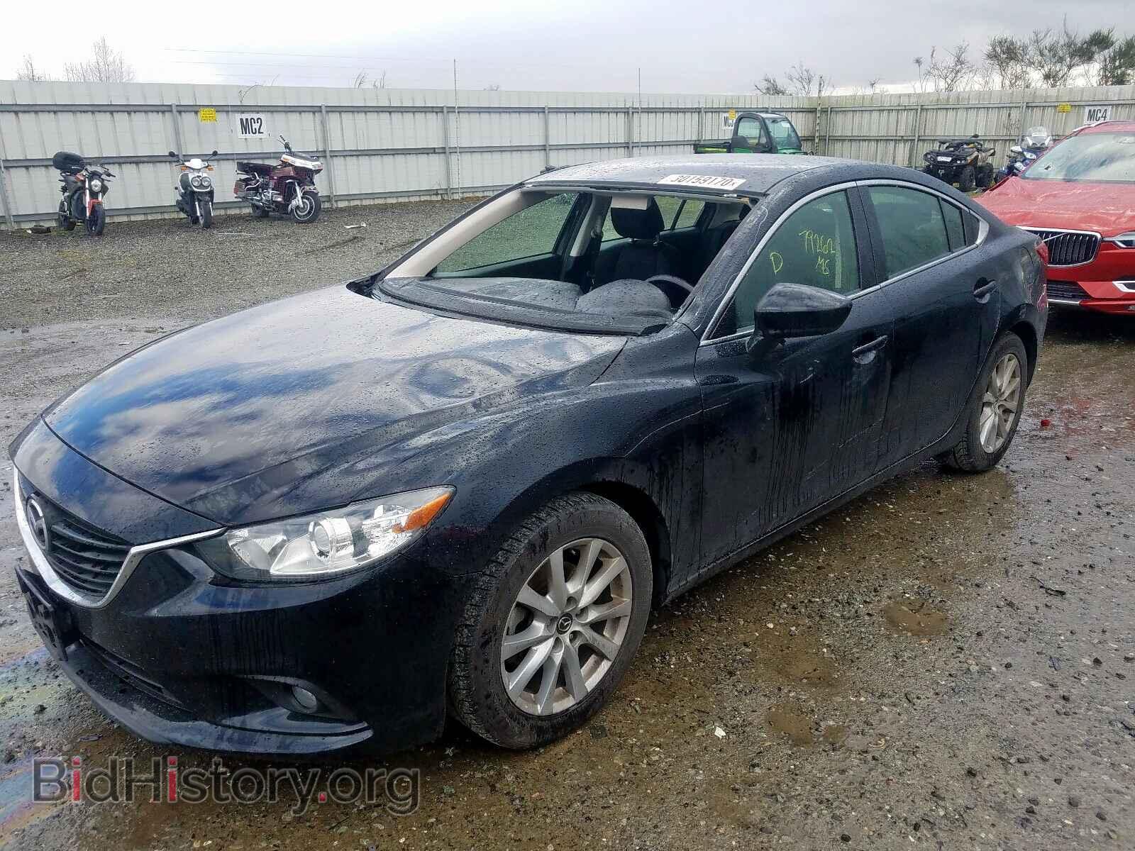 2014 MAZDA 6 - VIN: JM1GJ1U52E1107477 - Фото 2