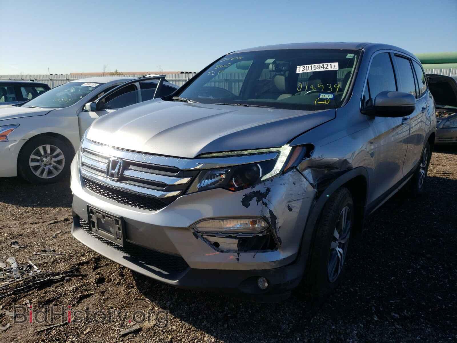 2016 HONDA PILOT - VIN: 5FNYF5H50GB018539 - Фото 2