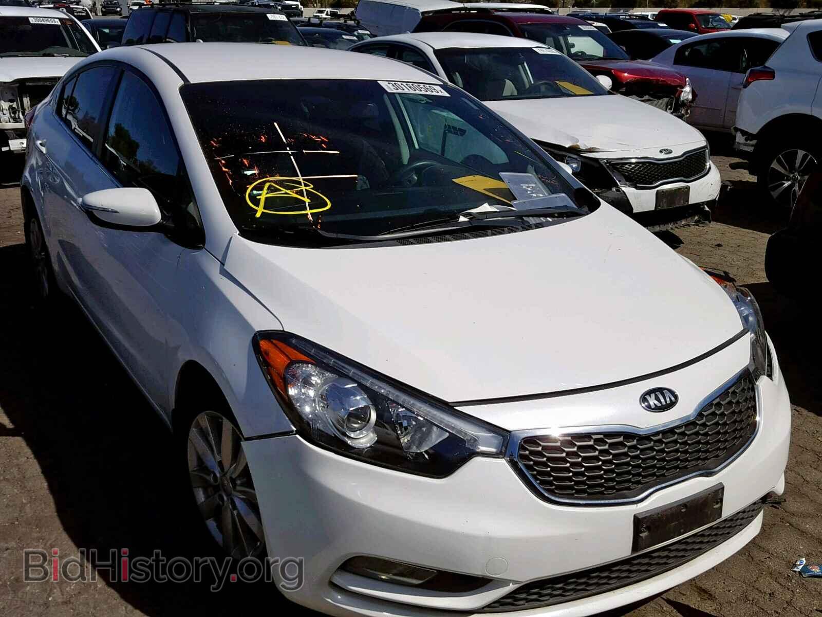 Photo KNAFX4A88E5208815 - KIA FORTE 2014