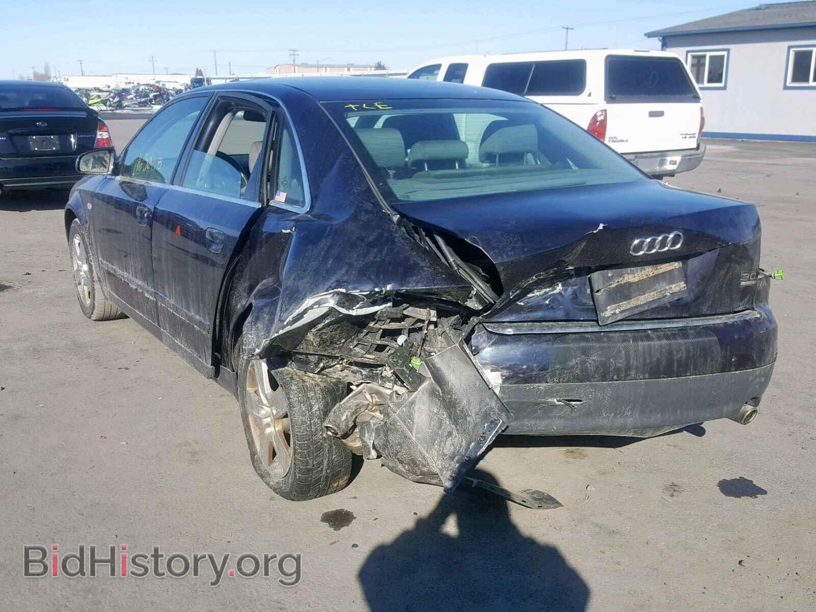 2002 AUDI A4 - VIN: WAULT68E72A212041 - Фото 3