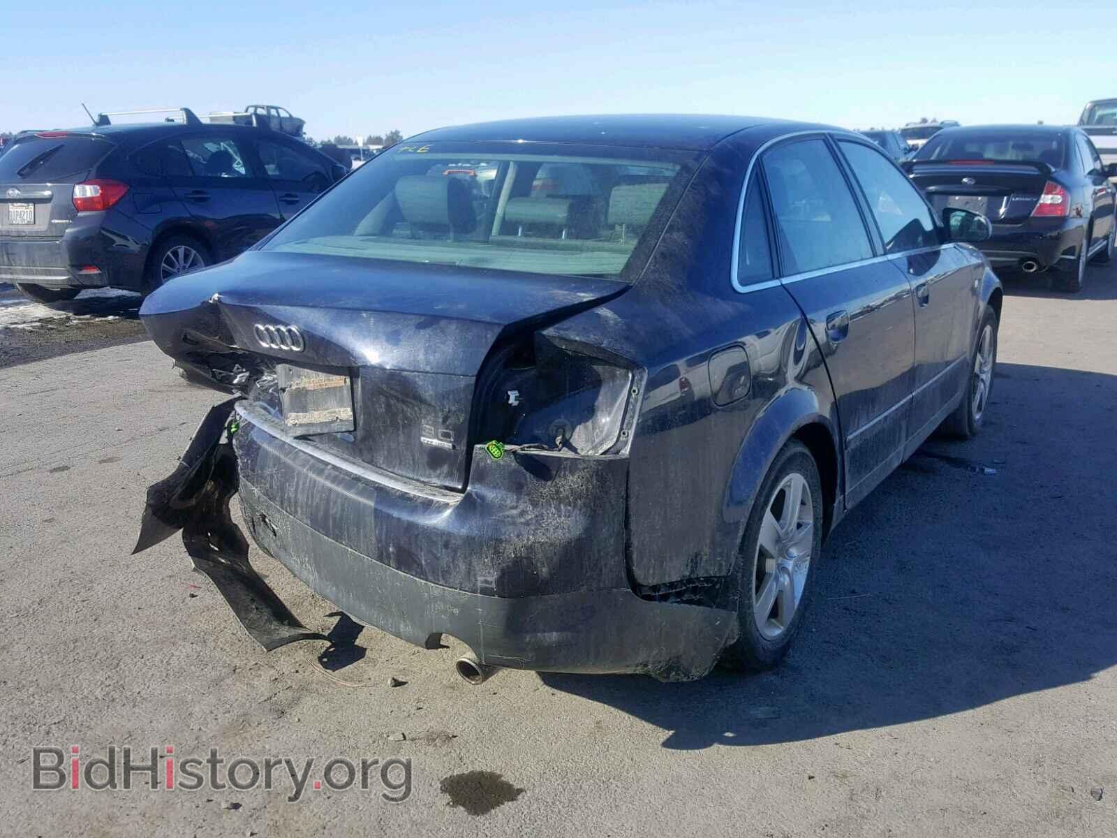 2002 AUDI A4 - VIN: WAULT68E72A212041 - Фото 4