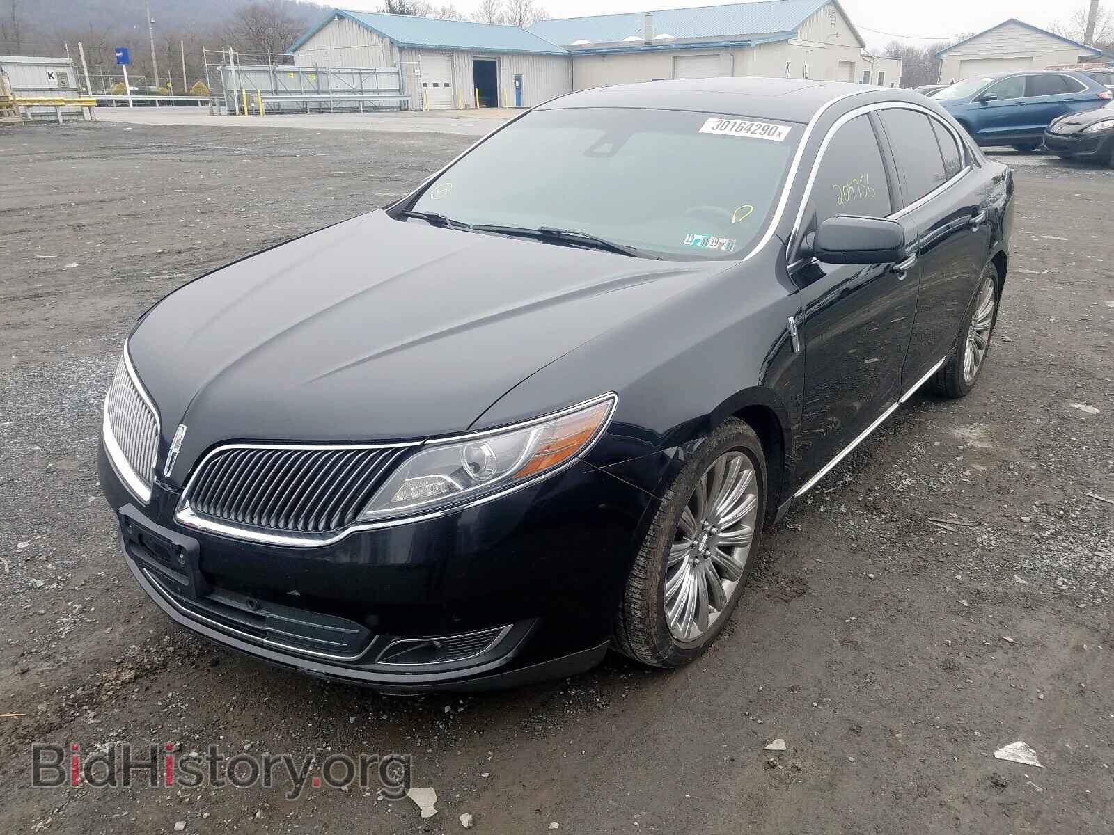 2013 LINCOLN MKS - VIN: 1LNHL9DK8DG609808 - Фото 2