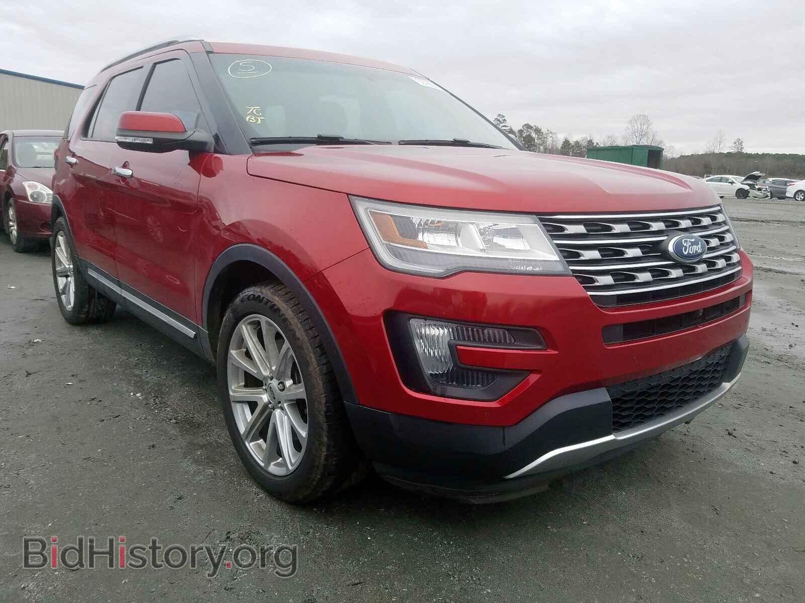 Photo 1FM5K7F88GGA98729 - FORD EXPLORER 2016