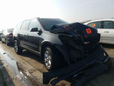 2017 Chevrolet TRAVERSE Traverse L, черный — VIN 1GNKRFED0HJ295918, Copart