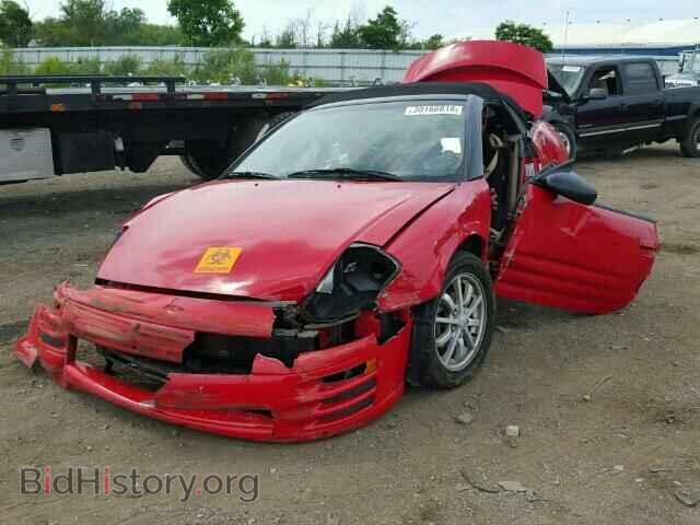 2001 MITSUBISHI ECLIPSE - VIN: 4A3AE45G41E206653 - Фото 2