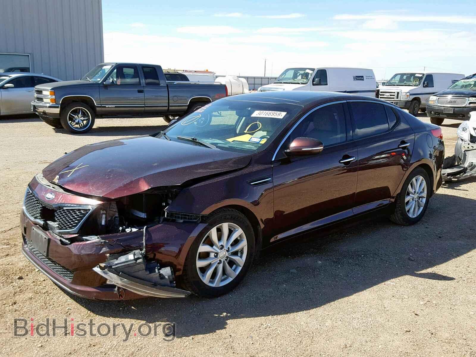 2014 KIA OPTIMA EX - VIN: 5XXGN4A77EG324443 - Фото 2