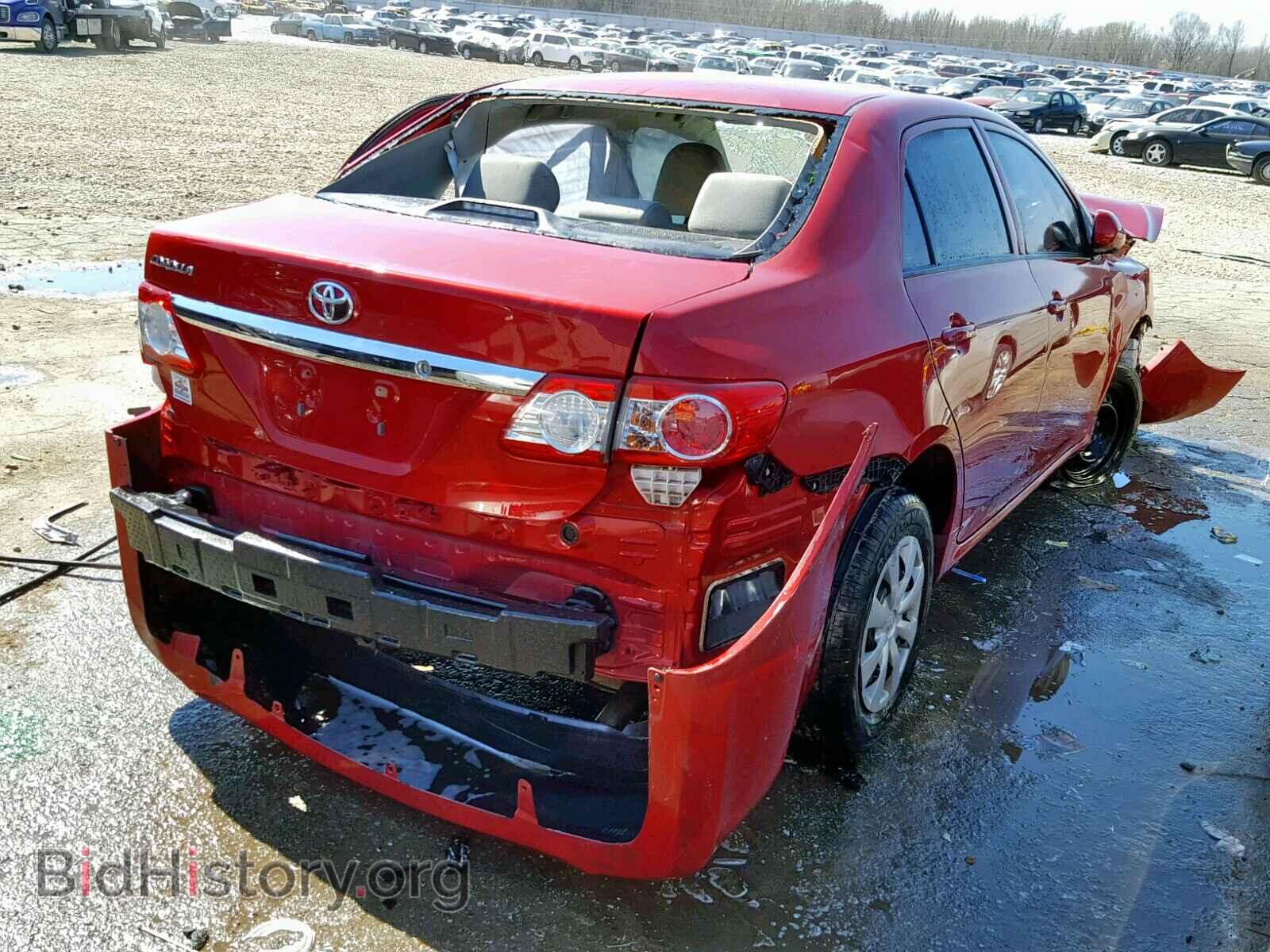 2013 TOYOTA COROLLA BA - VIN: 5YFBU4EE0DP181301 - Фото 4