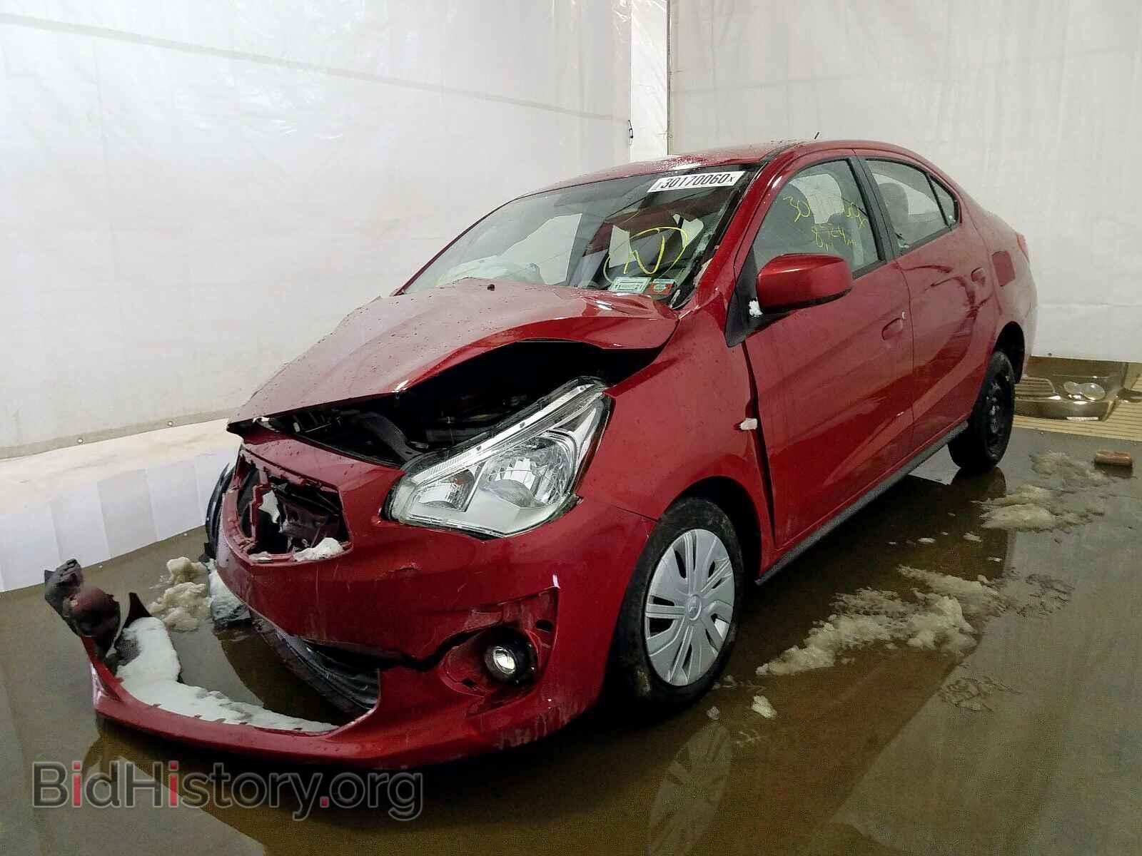 2019 MITSUBISHI MIRAGE - VIN: ML32F3FJ9KHF12553 - Фото 2