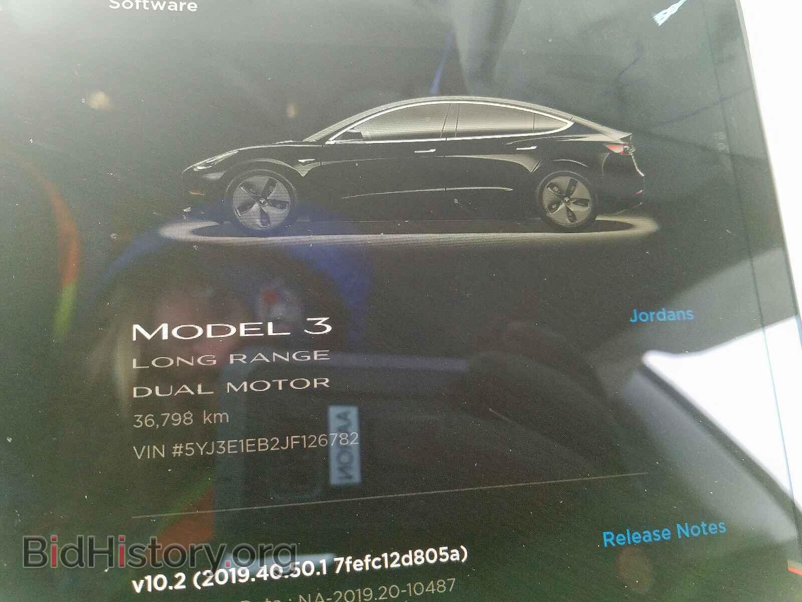 2018 TESLA MODEL 3 - VIN: 5YJ3E1EB2JF126782 - Фото 8