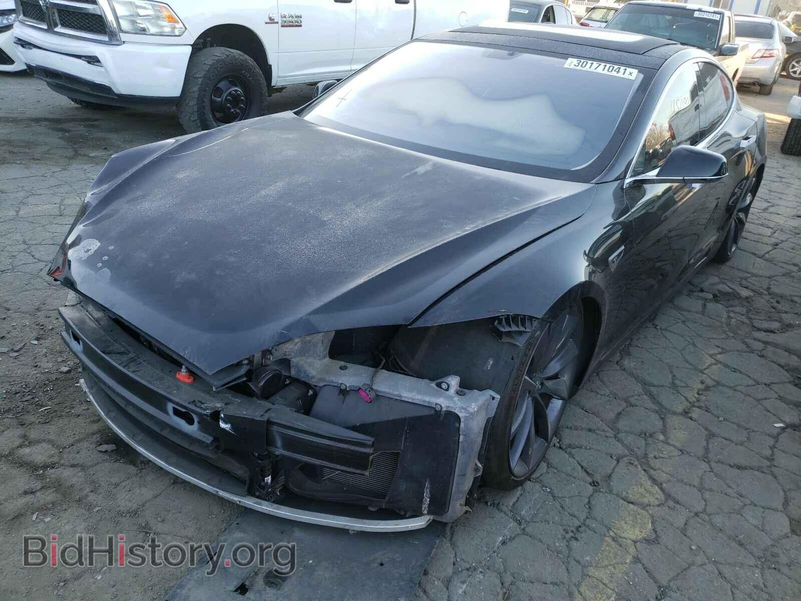 2012 TESLA MODEL S - VIN: 5YJSA1CP3CFP03022 - Photo 2