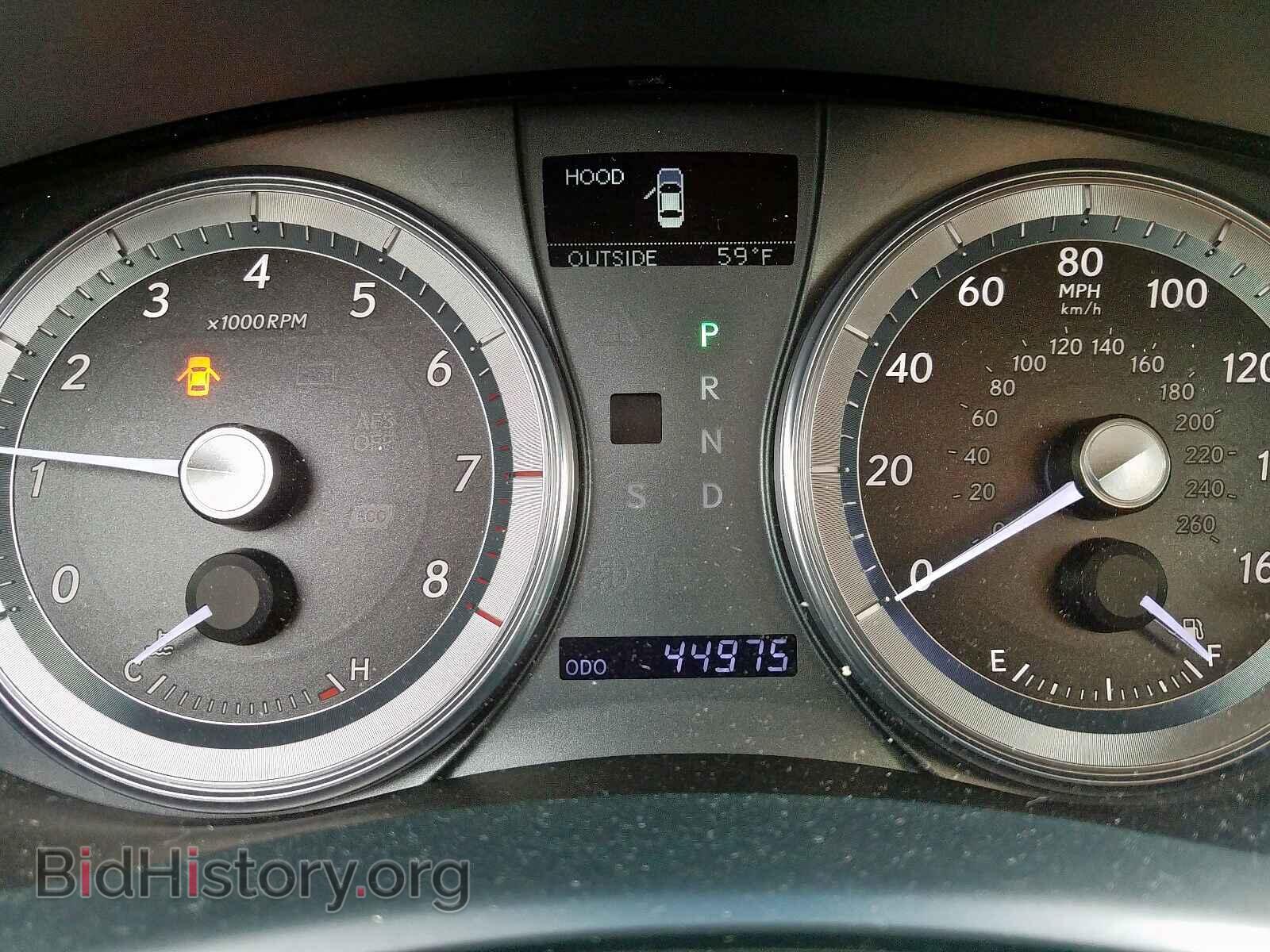 2012 LEXUS ES350 - VIN: JTHBK1EG1C2497145 - Фото 8