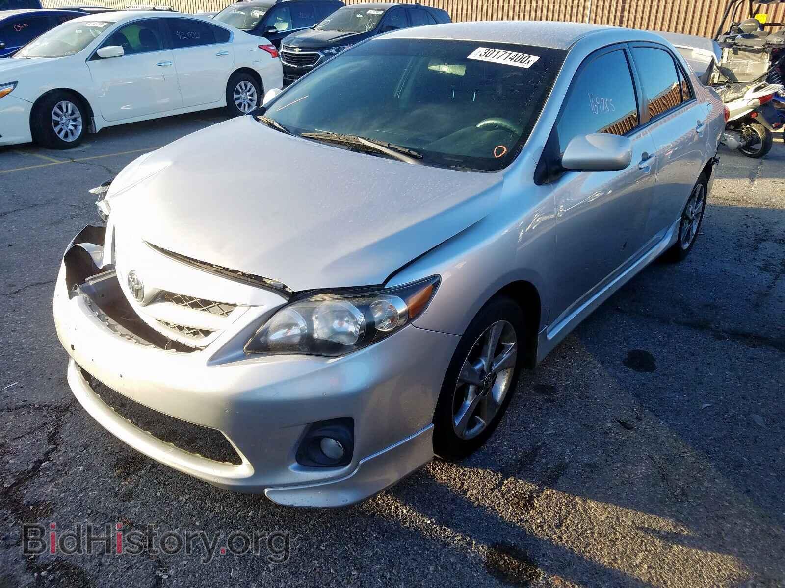 2011 TOYOTA COROLLA - VIN: 2T1BU4EE2BC614985 - Фото 2