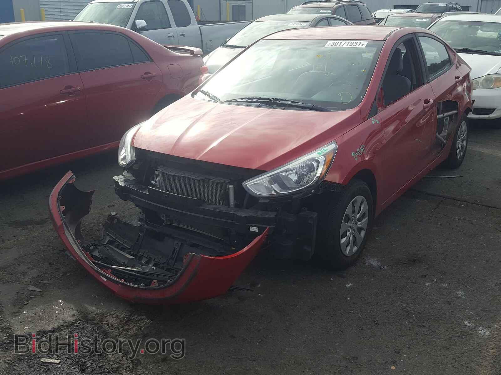2016 HYUNDAI ACCENT - VIN: KMHCT4AEXGU078337 - Фото 2